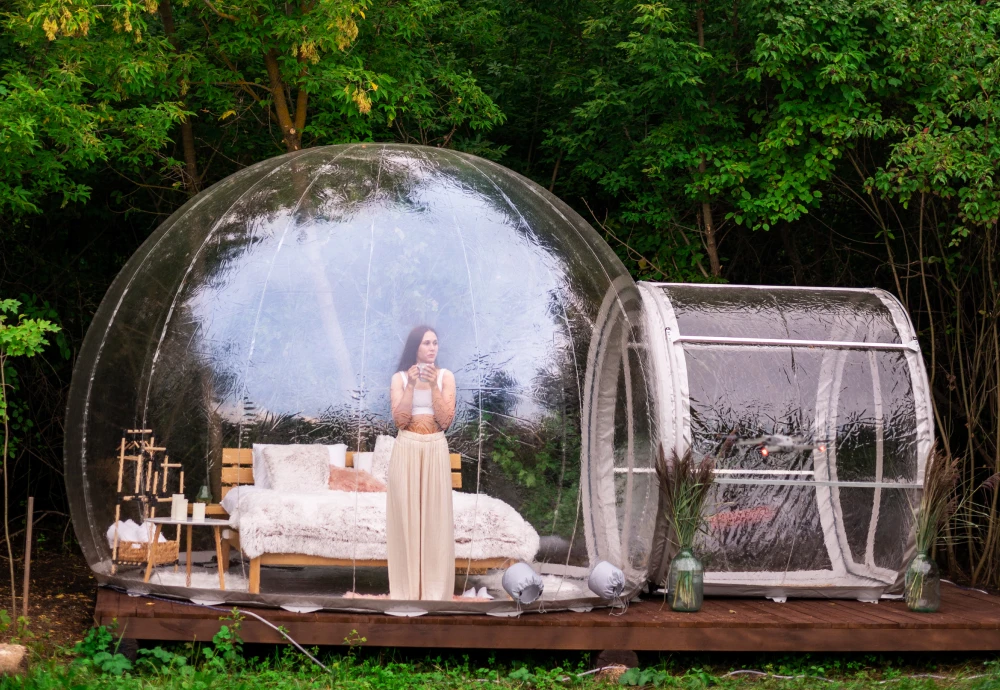 inflatable outdoor dome bubble tent house